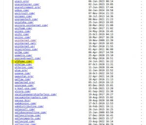 U.S. Internet Corp - Leaked Years of Customer Emails